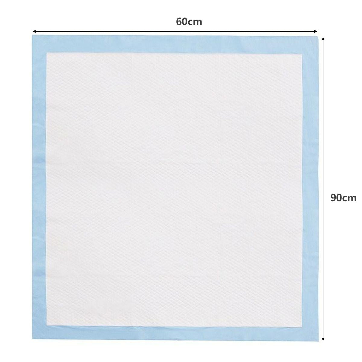 Tapis Éducateurs Pour Chiot 5 Couches Lot De 100 Tapis Absorant Pour Animaux 60X90Cm